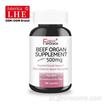 Suplemento para órgãos de carne bovina Shecome Saúde Feminina